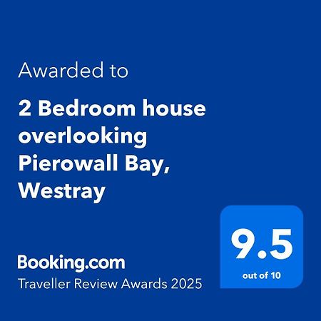 2 Bedroom House Overlooking Pierowall Bay, Westray エクステリア 写真